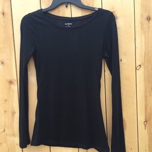 Express Black Long Sleeve NWT